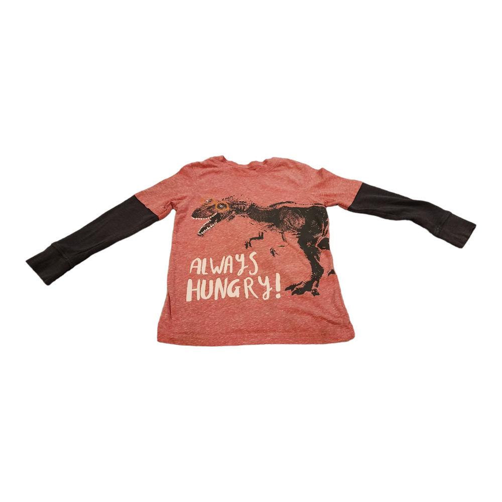Jumping Beans Long Sleeve Shirt Dinosaur Always Hungry 5